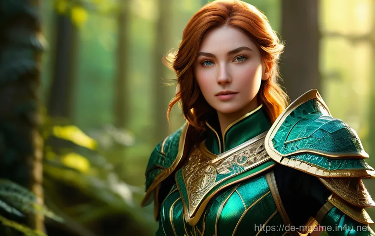 모바일게임 캐릭터 원화 - **Aha-Erlebnis Character:** "A vibrant, dynamic full-body portrait of a captivating mobile game ...