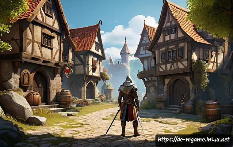 모바일게임 업데이트 정보 - A dynamic mobile game scene showcasing adaptive difficulty: a player holding a modern smartphone wit...